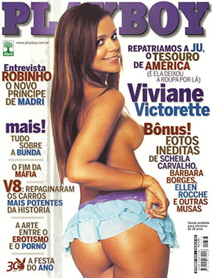 Viviane Victorette pelada Playboy